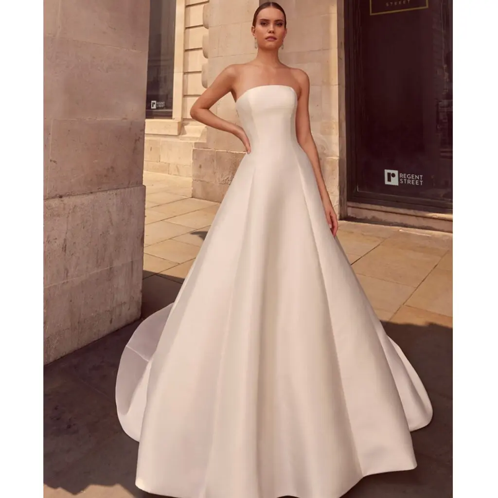 痩せ型新婦さんに！ アロヒナモエ ウェディングドレス (定価