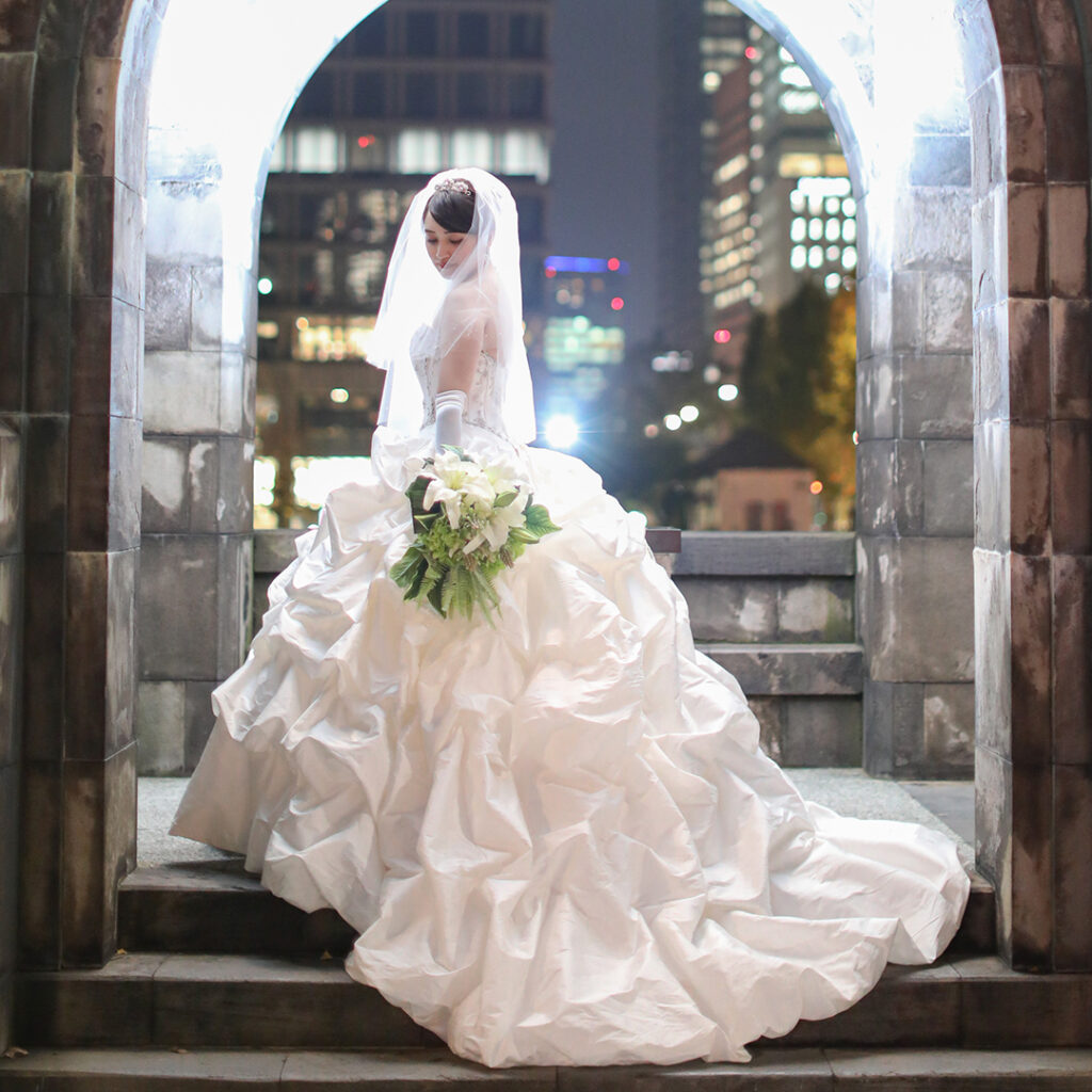 東京駅 フォトウェディング ドレスならミスサブリナ表参道