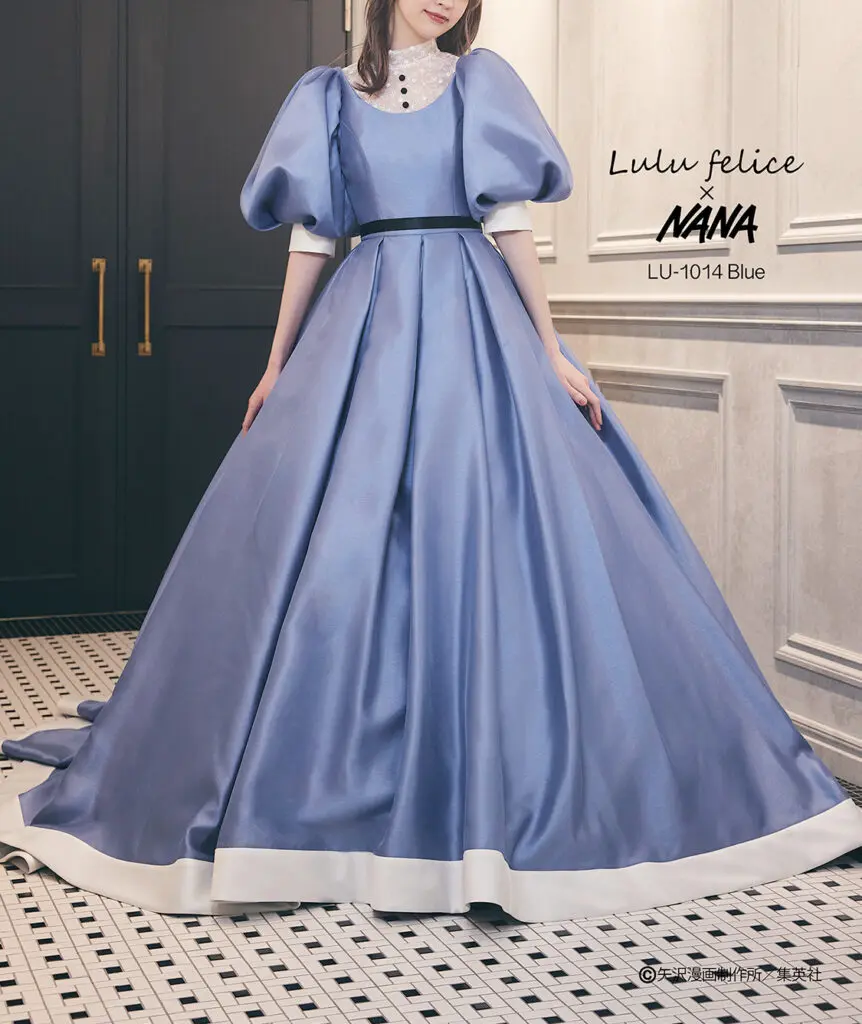 lunaさま専用　Dress Production ルルフェリーチェナナ-Lulu felice×NANA【LU-1014ブルー】人気漫画作品