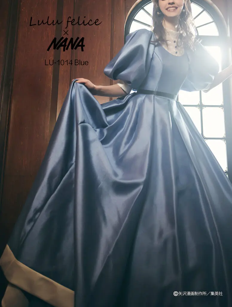 ルルフェリーチェナナ-Lulu felice×NANA【LU-1014ブルー】人気漫画作品