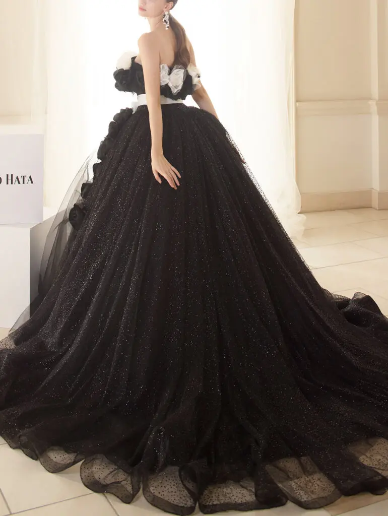こべっこ Dress Black カラードレス KH-0516黒／ベージュ – カラードレス | ブライダルナガノ