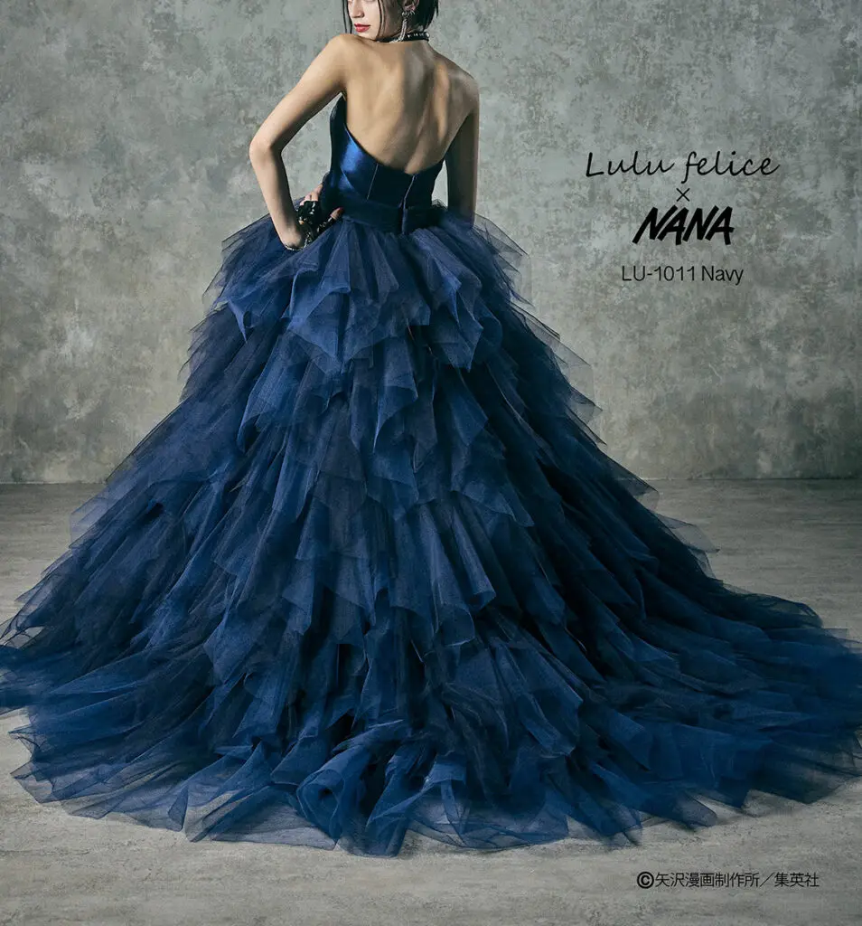 ルルフェリーチェ nana【LU-1011】パンクファッションのカラードレス＋