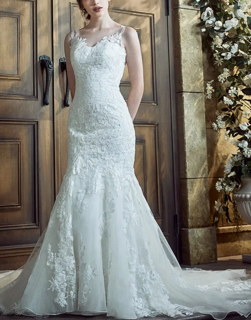 ミスモックムーン ウェディングドレスマーメイド【MMM0168】5号〜15号