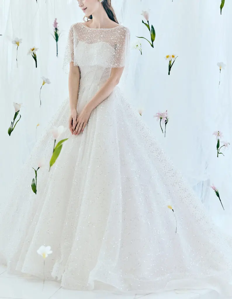 キヨコハタ ウエディングドレス【KH-0037】5号～15号 KIYOKO HATA