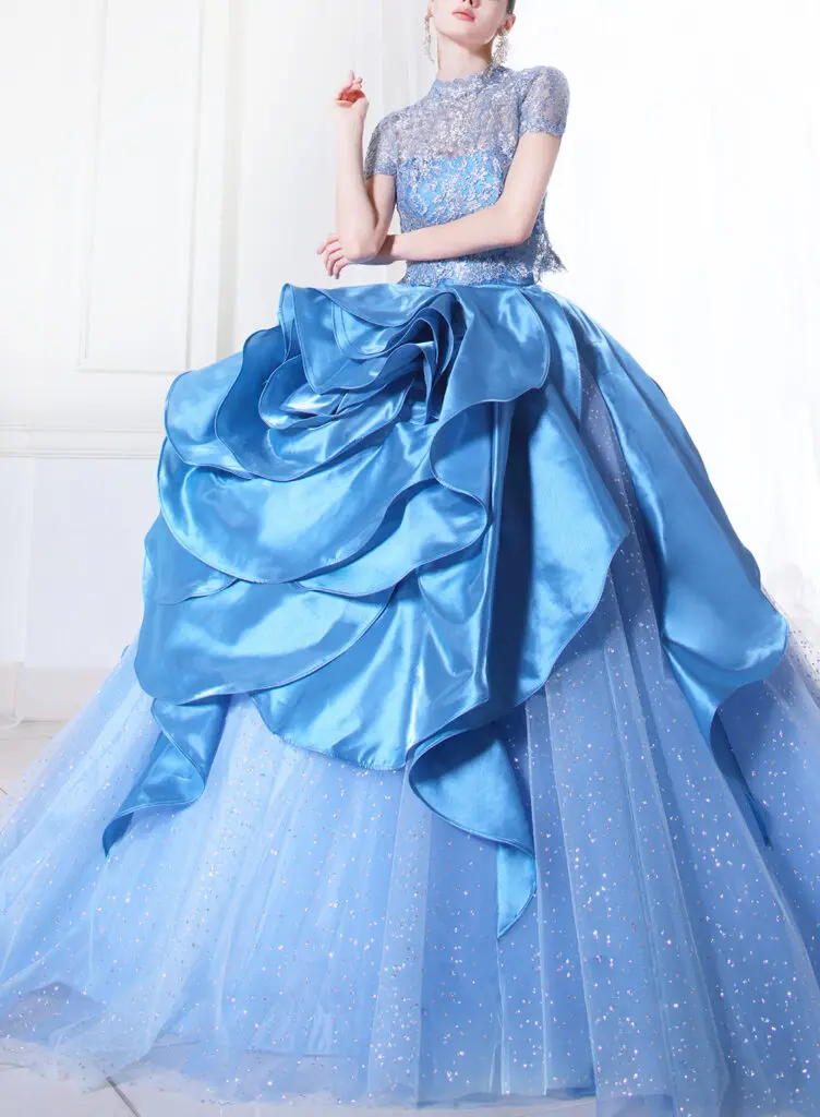 カラードレス ブルー 人気 おしゃれなStyle7選 - ミスサブリナ