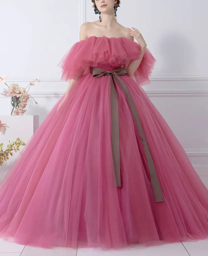 Lulu felice（ルルフェリーチェ カラードレス）フィッシャーピンク【LU