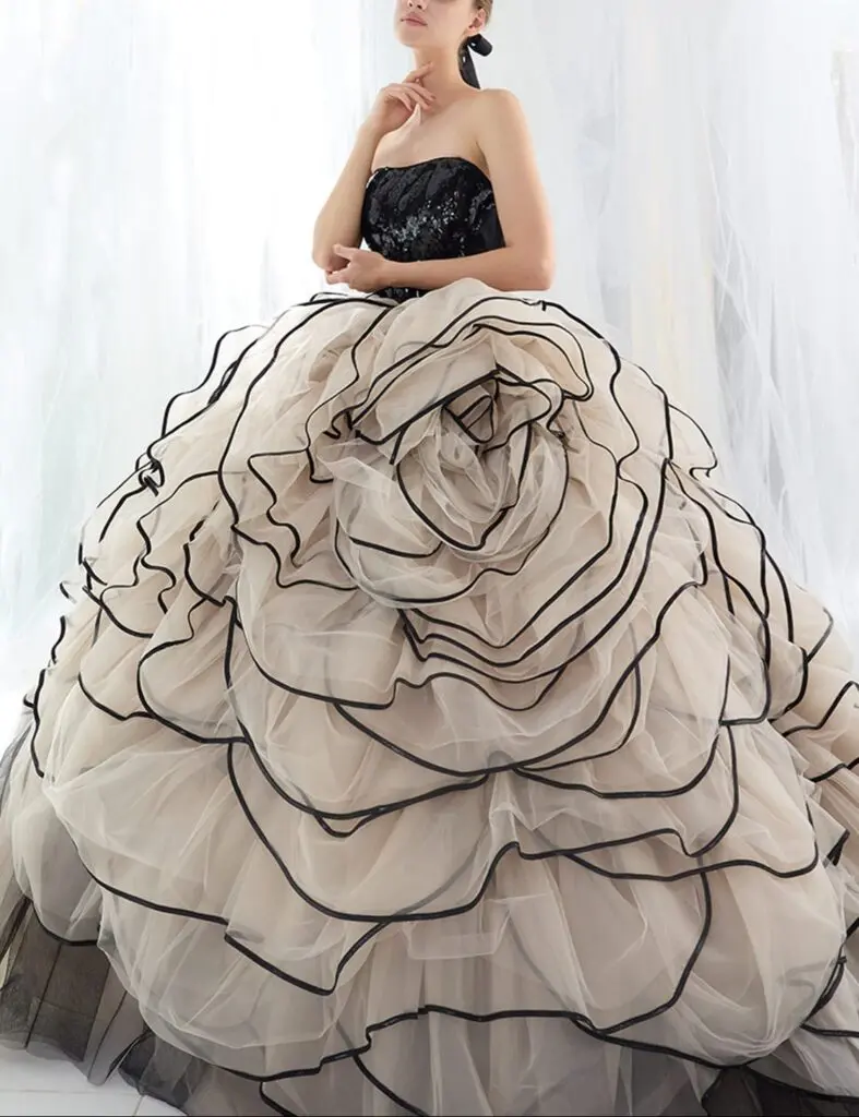 キヨコハタブラックベージュ【KH-0483】7号～11号おしゃれ度の