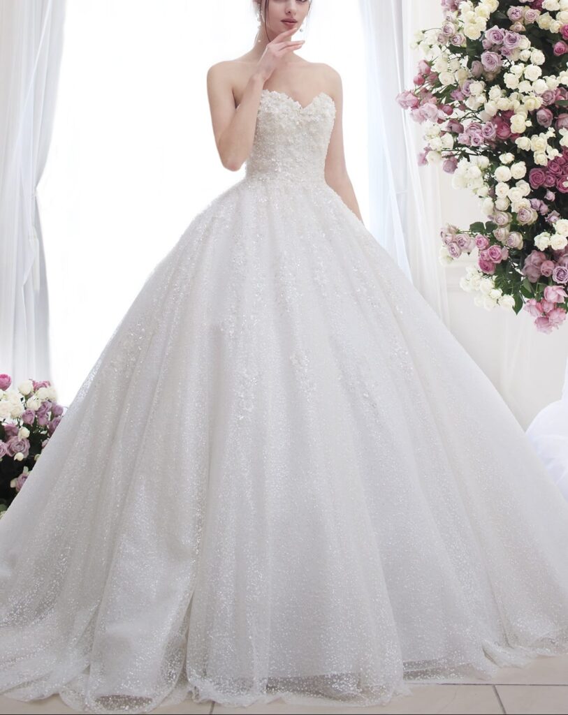 キヨコハタ ウエディング ドレス レンタル【KH-0525】5号~31号