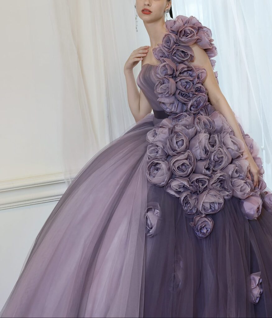 キヨコハタ カラードレス ラベンダー【KH-0587】7号~11号をお探しですか