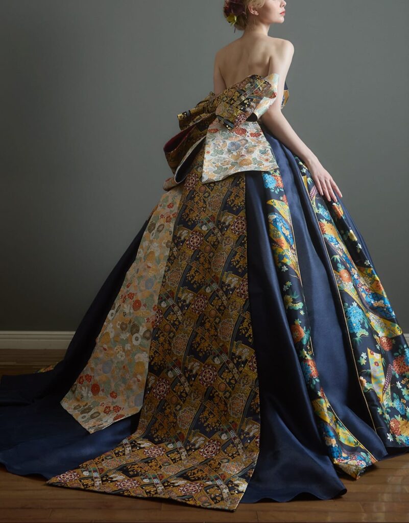 和ドレス ネイビー【KR-0197】5号～21号- 和DRESS（ワドレス）