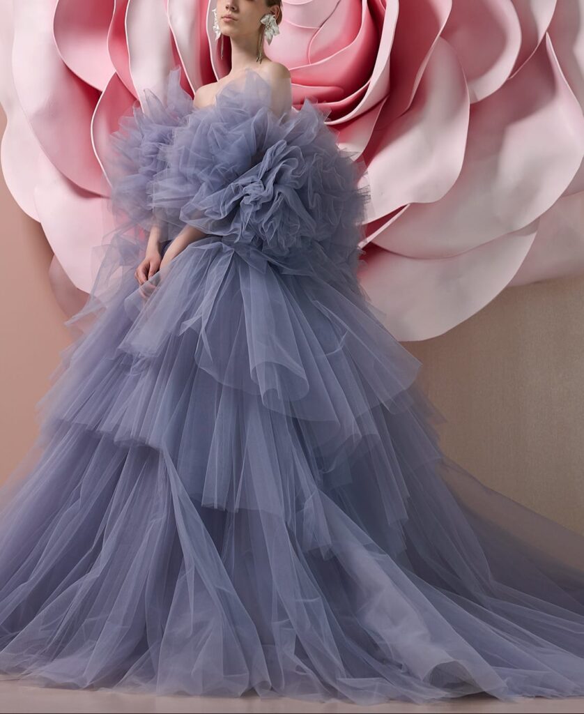 キヨコハタ シグネチャー ラベンダードレス【KH-7002】7号~11号