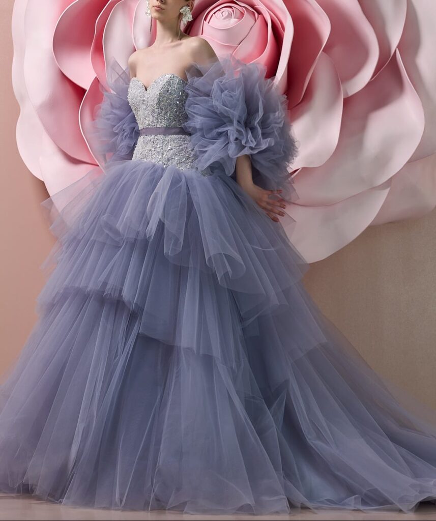 キヨコハタ シグネチャー ラベンダードレス【KH-7002】7号~11号