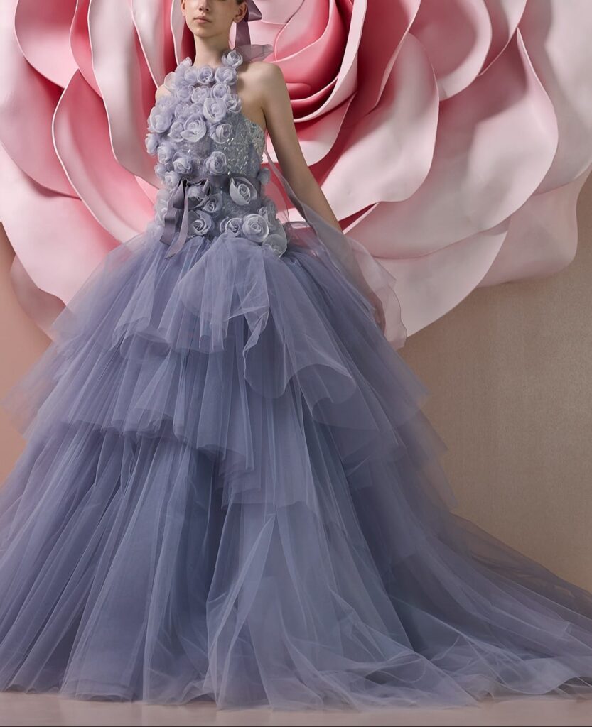 キヨコハタ シグネチャー ラベンダードレス【KH-7002】7号~11号