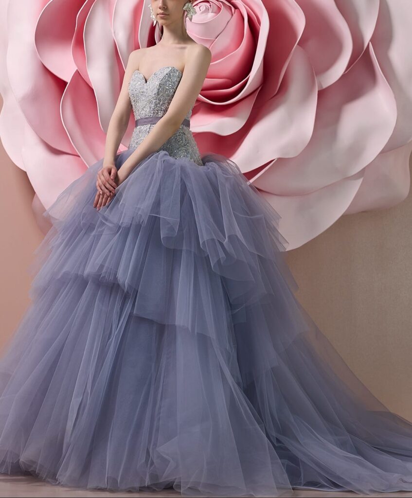 キヨコハタ シグネチャー ラベンダードレス【KH-7002】7号~11号