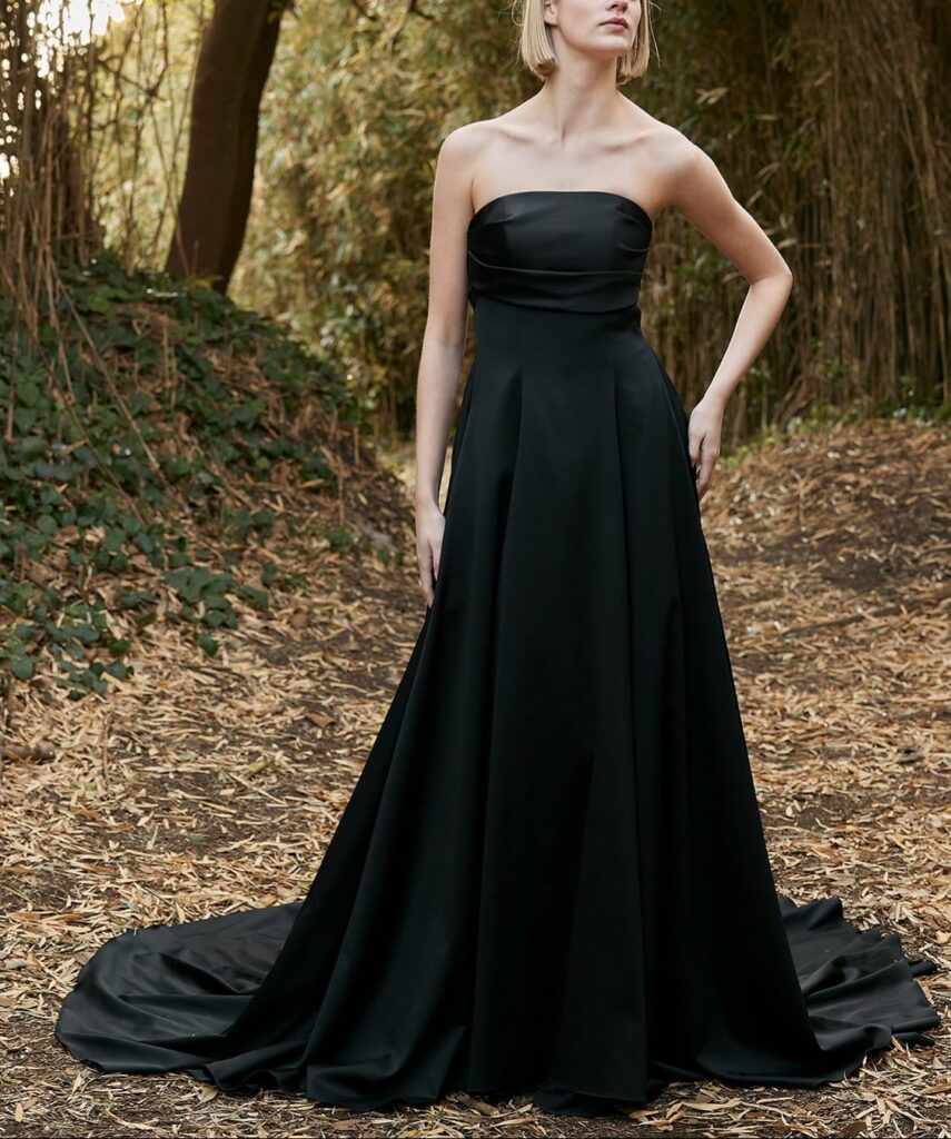 クランネ カラードレスブラック【KNE0016】5号～15号 可憐なモード