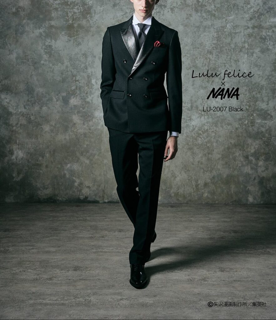 Lulu felice×NANAブラックタキシード お色直し【LU-2007】