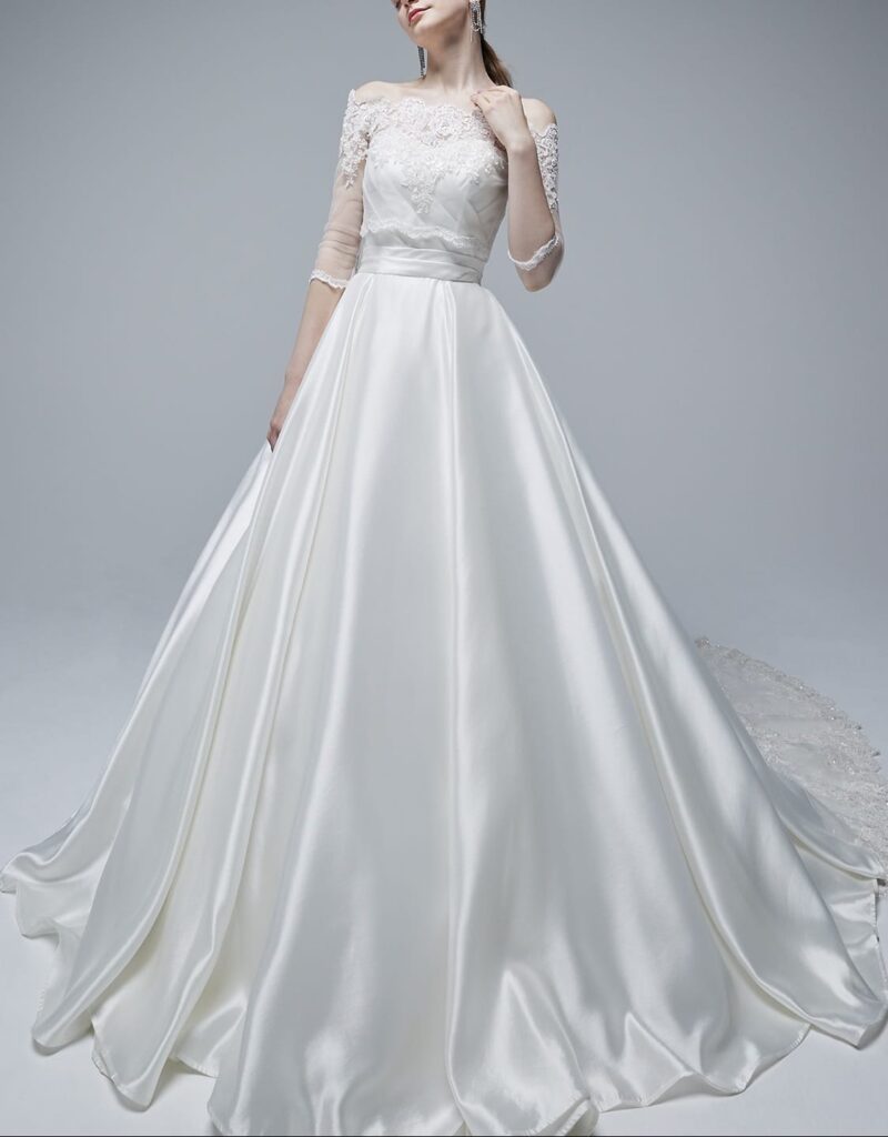 ロイヤルステージクラウディア ウェディングドレスレンタル【RSK0105】5号～21号