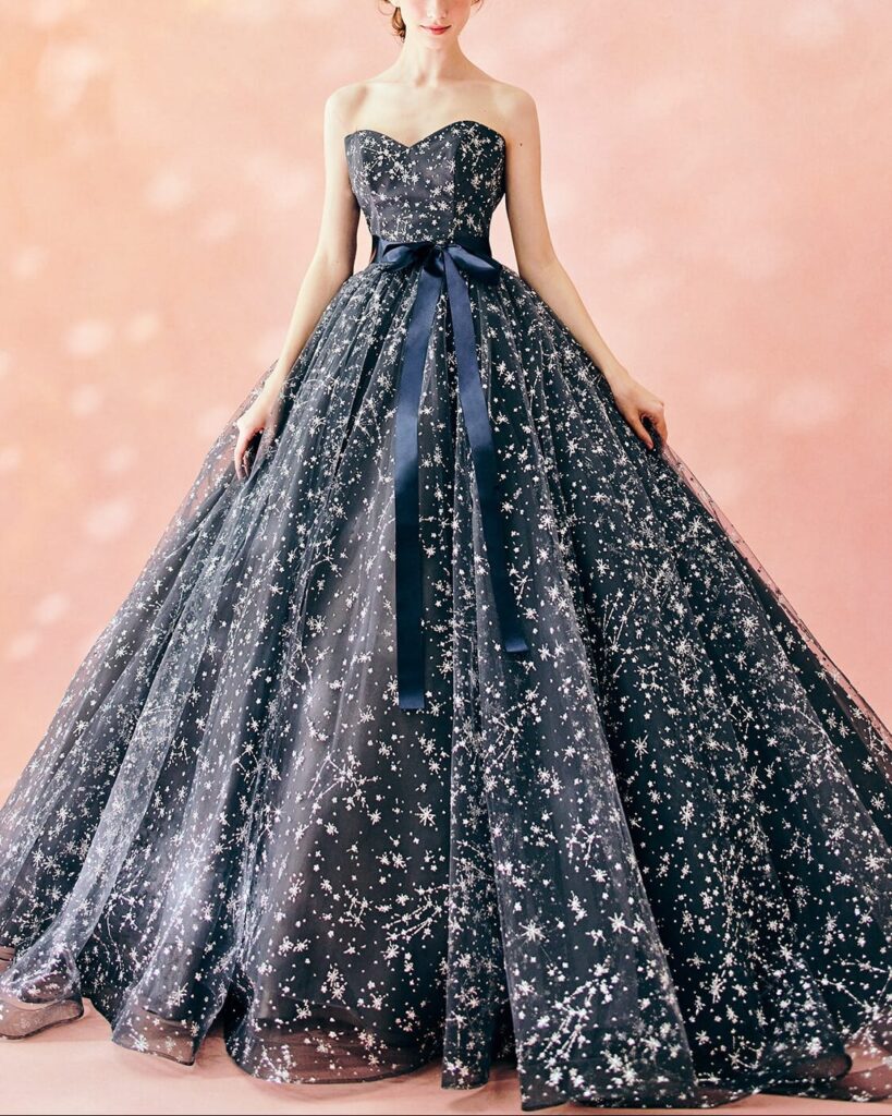 キヨコハタマリー グレージュ【KH-0035】星座ドレス