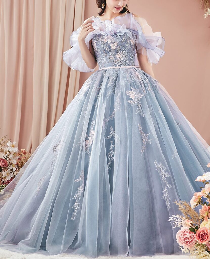 ルルフェリーチェ ブルーグレー【LU-1019】7号から31号サイズ展開