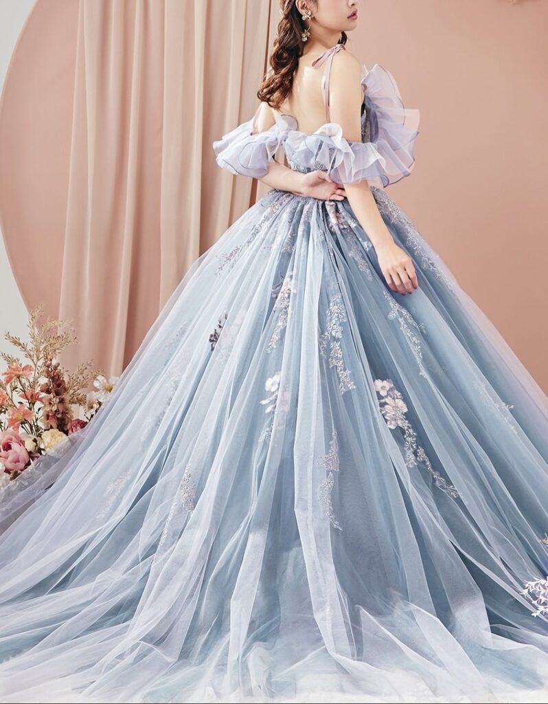 ルルフェリーチェ ブルーグレー【LU-1019】7号から31号サイズ展開