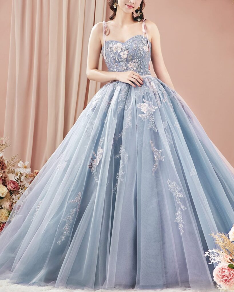 ルルフェリーチェ ブルーグレー【LU-1019】7号から31号サイズ展開