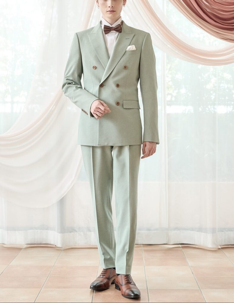 ルルフェリーチェタキシード【LU-2004ライトグリーン】