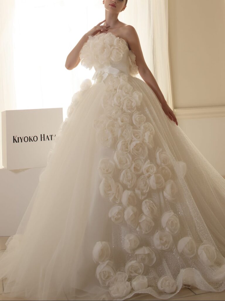 キヨコハタ ウエディング ドレス【KH-0563】5号～15号